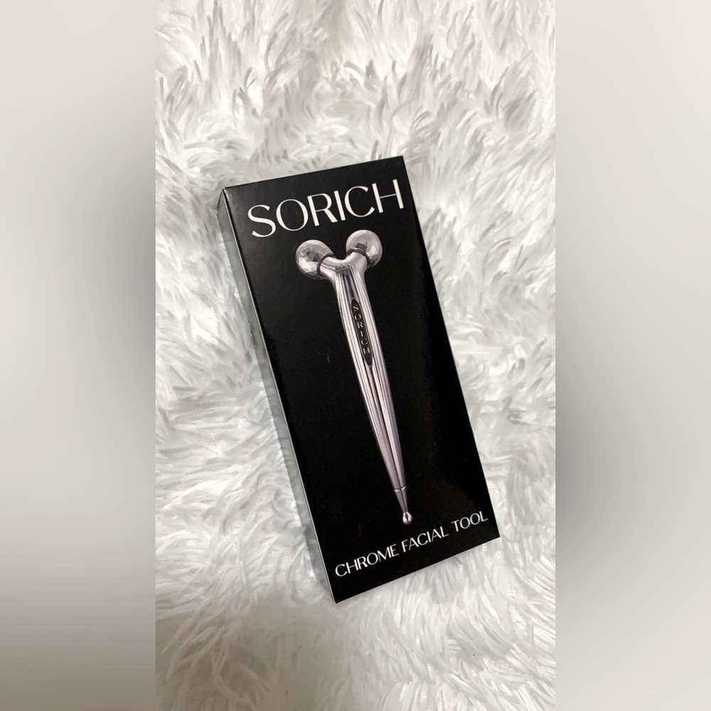 SORICH Chrome Facial Massager Tool